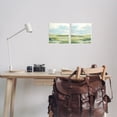 thumbnail image 3 of Stupell Industries Pastel Meadow under Blue Sky Landscape & Nature Painting Unframed Art Print Wall Art, 12 x 12, Set of 2, 3 of 8