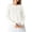 White, variant on PRETTYGARDEN Women Lightweight Button Up Cardigan Sweaters | Soft Stretchy, Cozy Cable Knit, Long Sleeve Crew Neck, Trendy Cardigans, Cute Casual Outfits, Early Fall Fashion Clothing