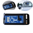 thumbnail image 2 of CCOCC Handicap Placard Holder,Car Visor Clip Sign Holder,Secure Storage Practical Use Brochure Holder,Pink, 2 of 4