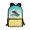 Turtle Pattern, variant on Uourmeti Sloth in Sunflower Hat Personalized Backpack, 17 Inch Smooth Zipper Zippered Backpack Wear Resistant School Backpack for Student