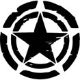 thumbnail image 1 of Car Stickers Vinyl Decal Army Star Sticker For Jeep Wrangler And All Other 4x4 Models Accessories Decoration K252, 1 of 5