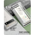 thumbnail image 5 of i-Blason Ares Series Designed Case for Google Pixel 6 Pro 2021 Release, Full-Body Rugged Clear Bumper Case with Built-in Screen Protector (Gray), 5 of 9