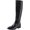 Black, variant on Sole Bound by Baretraps Womens Dreia Leather Riding Boots Black 11 Medium (B,M)