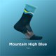 thumbnail image 2 of Calcetines Feetures Trail Max Cushion Mini Crew Senderismo Azul Grande, 2 of 7