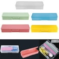 thumbnail image 4 of 1Pc Colorful Rectangle Plastic Nails Storage Box Screw Case Organizer Container White, 4 of 8