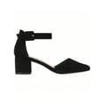 thumbnail image 2 of Women Point Toe Chunky Heeled Ankle Strap Pumps Fashionable Pointed Toe Ankle Strap Stiletto Heels Elegant Pumps, 2 of 5