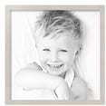 thumbnail image 2 of ArtToFrames 20" x 20" Slanted Lip White Picture Frame, 20x20 inch White Wood Poster Frame (WOM-4825), 3 Pack, 2 of 6