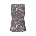 thumbnail image 5 of Gaeub Hedgehogs and Flowers1 Women's Workout Tank Tops Lightweight Sleeveless Shirts for Women for Athletic Running Tennis Yoga - X-Large, 5 of 9
