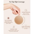 thumbnail image 3 of Reusable Silicone Nipple Covers - Waterproof, Nude, 4 Shades - Sticky Breast Stickers for Strapless Dress, 3 of 10