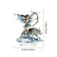 thumbnail image 3 of Uuiauoio Woman and Cheetah Rotatable Acrylic Table Ornament The Ideal Spring Gift for Ideal Gift New Year, Valentine's Day, Ramadan, 3 of 6