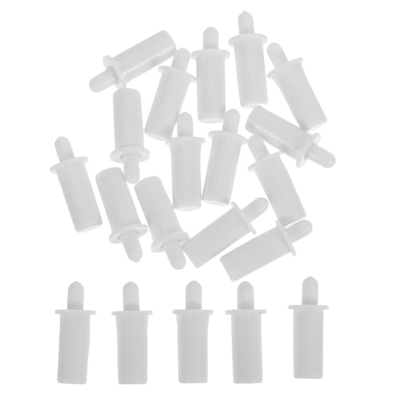 BESTYASH 20Pcs DIY Friendly White Spring Loaded Shutter Repair Pins for Vertical Blind Accessories