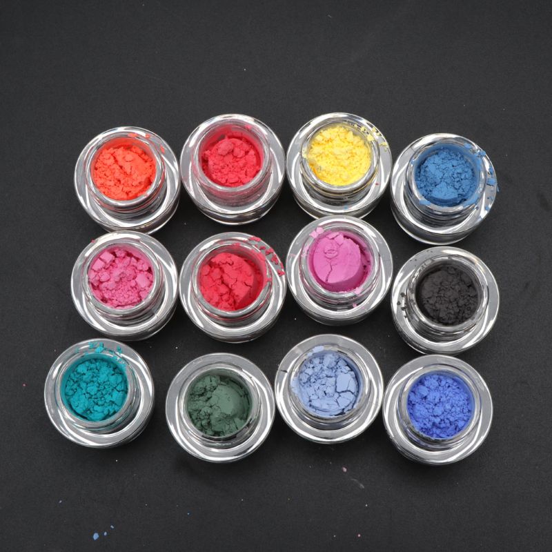 Shining Nail Glitter Power Auroras Flakes Sequins Paillette Crystal Thermochromic Nail Pigment Dust Powder Nail Decors