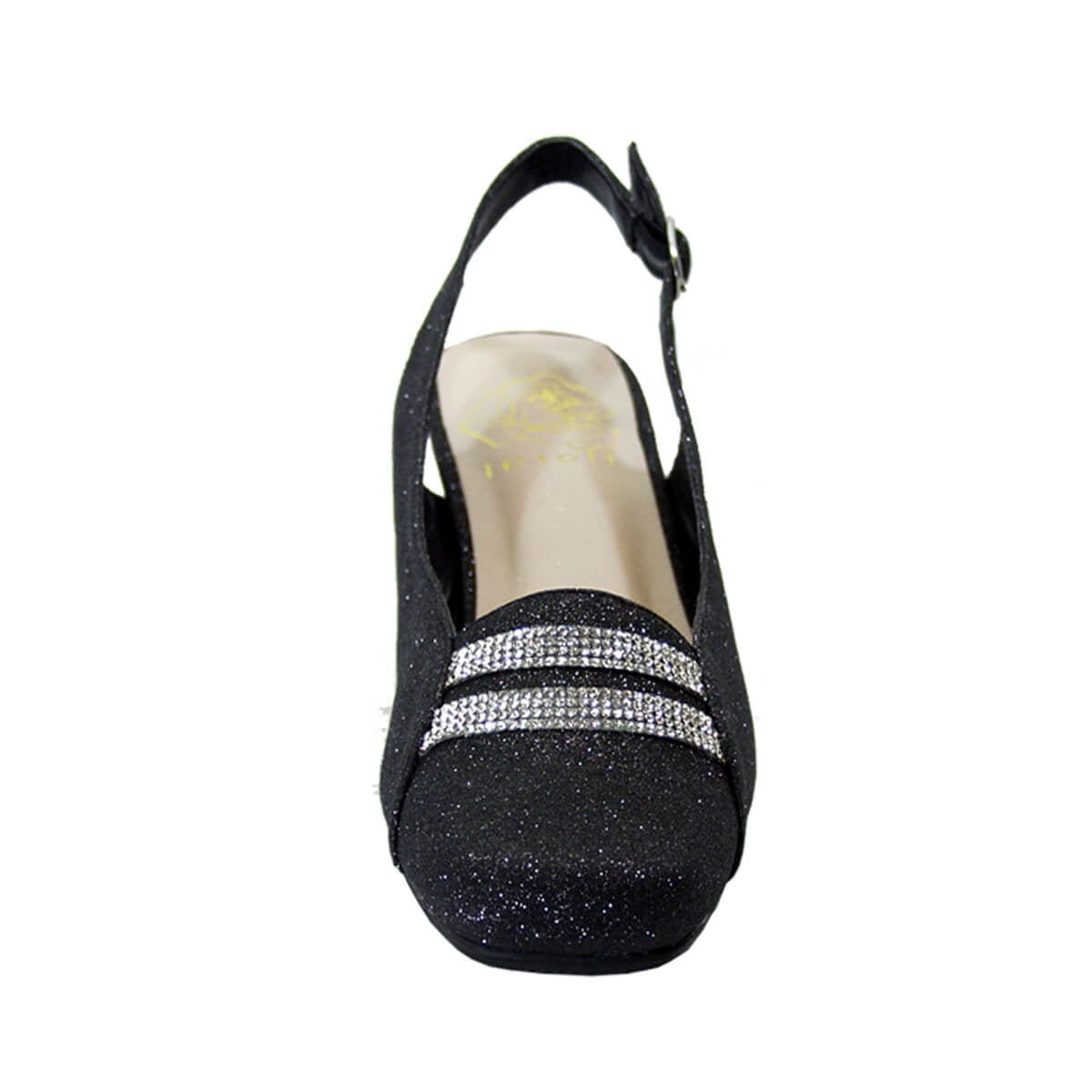 FLORAL Abigail Women's Wide Width Slingback Dress Pumps BLACK 11