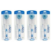 Dr Brown's Natural Flow Bottle Brush, Blue (Pack of 4)