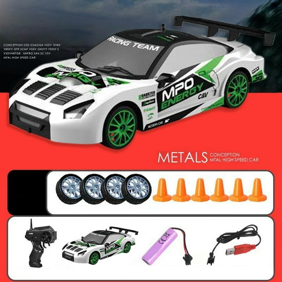 1:24 Scale High Speed 4WD RC Racing Car 2.4 Remote Control Drift Toy For Kids And Adults Realistic Drift Experience Cool Remote Control Boats