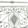 thumbnail image 6 of Hillsdale Furniture Mercer Brushed White Metal Sleigh Queen Bed, 6 of 11