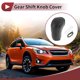 thumbnail image 2 of Cubierta de pomo de cambio de marchas Unique Bargains, protector de mango de cambio para Subaru Forester 14-17, cuero sintético negro y gris, 2 of 6