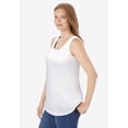 thumbnail image 3 of Woman Within Plus Size Scoopneck Tank, 3 of 6