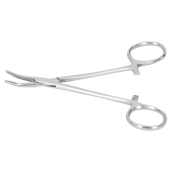 Pinzas hemostáticas Bling Bling curvas de 12,5 cm Herramientas veterinarias