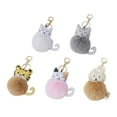 thumbnail image 3 of Youkk Soft Touch Keyring Portable And Adorable Key Chain Best Gifts Leather Cat Keychain Key Ring Suitable For Many Occasions Pink 1Set, 3 of 6