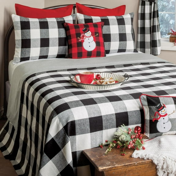Wicklow Large Check Bedspread - Final Sale - No Returns - Country Village Designs