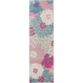 thumbnail image 2 of Nourison Passion Floral Grey 1'10" x 6' Area Rug, (2x6), 2 of 6
