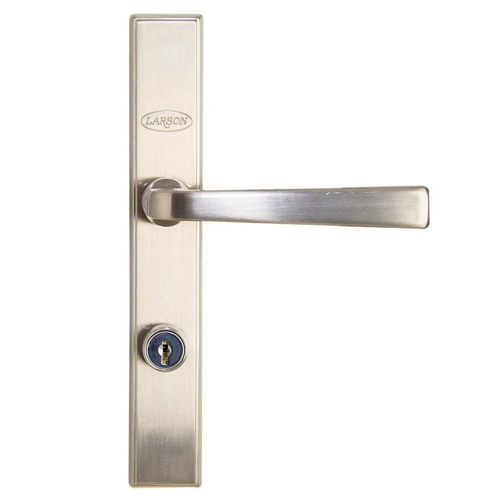 Larson Quickfit Easy Install Brushed Nickel Matching Handleset For