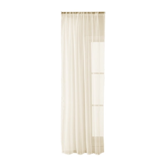 Outdoor Curtains Waterproof Uvs Resistants Light Filtering Privacy Voile Curtains Rod Pocket for Patio Porch Gazebo Pergola Decks Balcony