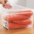 thumbnail image 5 of YIKA Tupperware Container Refrigerator Storage Box Large Capacity Preservation Box Kitchen Food Storage Box Melon And Fruit Preservation Box Kitchen Storage Clear, 5 of 6