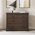 thumbnail image 3 of Child Craft Universal Select 3 Drawer Dresser for Nursery or Bedroom, Plenty of Storage, Anti-Tip Kit Included to Prevent Tipping, Non-Toxic, Baby Safe Finish (Slate), 3 of 8