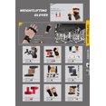 thumbnail image 1 of Ceinture de Musculation avec Logo Personnalisé, Sangles de Gym, Enveloppes pour Poignet et Genou, 1 of 7