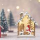 thumbnail image 2 of Adornos navideños colgantes de madera para casas, festivales de temporada, fiestas, decoración de ventanas Muñeco de nieve, 2 of 7