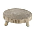 thumbnail image 2 of Soporte para plantas, taburete para plantas, redondo, para jardín, soporte para macetas, soporte para macetas para Color madera M, 2 of 9