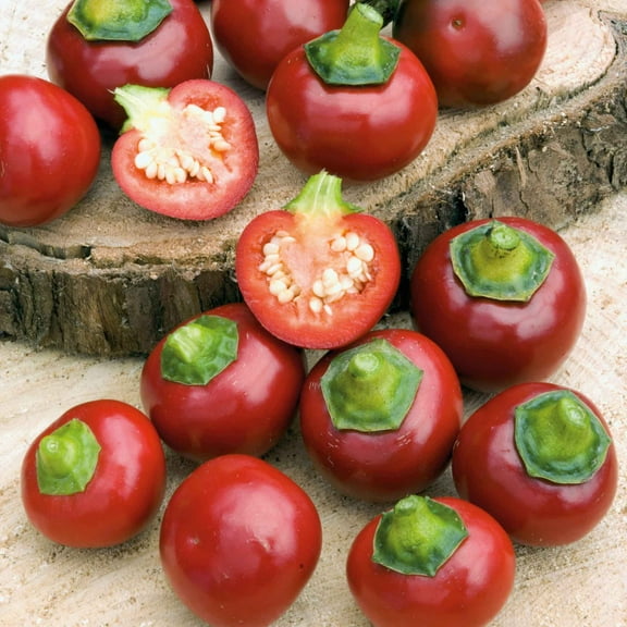 Eden Brothers Sweet Pepper Seeds - Red Cherry Sweet