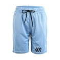 thumbnail image 4 of xiaxaixu Shorts de Course pour Hommes Pantalon Taille Haute Lacets Exercice Sports Mode Urbaine, 4 of 9