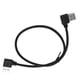thumbnail image 1 of Cable de datos acodado, USB3.0 Cable de conversión acodado izquierdo de 90 grados Cable de grado estadounidense Valor excepcional, 1 of 8
