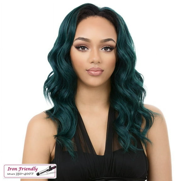 Synthetic Half Wig Aw Dallas Girl,OP EMERALD