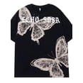 thumbnail image 4 of Camisetas informales Vintage de lino y algodón para mujer, camisetas Y2k, ropa de moda, ropa de calle, camisas para mujer, 4 of 5