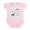 Petal Pink, variant on CafePress - I'm Proof That Daddy Isn't Always Hunting Baby One - Baby Light Bodysuit, Size Newborn - 24 Months