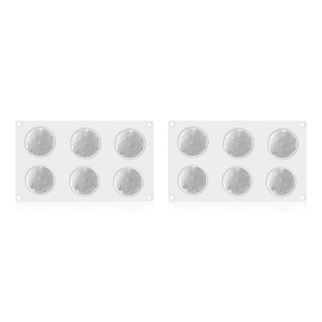 Ounissouiy Molde de silicona antiadherente para hornear queso, molde reutilizable para pasteles, gelatina, Mousse, bandeja para hacer galletas, herramienta No.02 2piezas Ounissouiy CBP183395