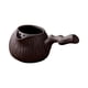 thumbnail image 4 of Tetera de cerámica, Infusor de té, tetera de hojas sueltas con mango antiescaldaduras, tetera para senderismo, agua caliente hirviendo, Hotel y hogar Negro, 4 of 8