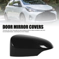 thumbnail image 3 of Door Side Mirror Caps Shockproof Scratch Resistant Rearview Wing Mirror Cover Side Mirror Covers Car Rear View Mirror Housing Replacement for Vehicle, 3 of 7