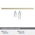 thumbnail image 4 of Amerock Merced 12-5/8 inch (320mm) Center-to-Center Golden Champagne Cabinet Pull, 4 of 6