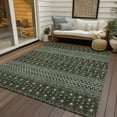 thumbnail image 6 of Addison Rugs Chantille Indoor/Outdoor Transitional Boho Brown Washable Rectangle Rug, 5' x 7'6", 6 of 6