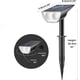 thumbnail image 2 of Outdoor Solar Light Waterproof IP65, Set of 2 LED Solar Spotlight Outdoor Pathway Lighting, 6500K Cool White Light, Solar Garden, 2 of 4