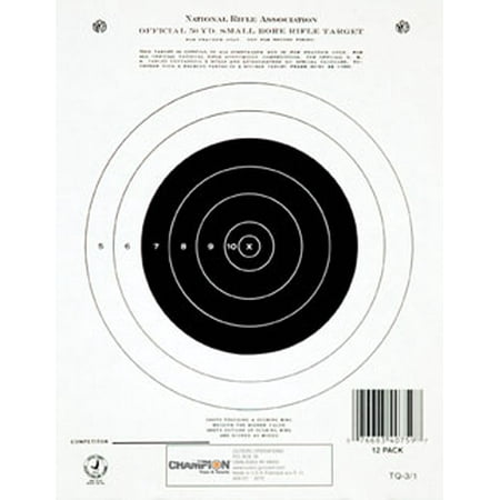 Champion Traps and Targets Official 50 yd Small Bore Rifle