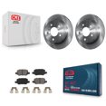 thumbnail image 1 of CMX Rear Disc Brake Rotors and Ceramic Pads Kit for Car 2006-2011 Mercedes-Benz B200 K8C-102032, 1 of 11