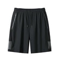 thumbnail image 3 of SROBPTY Teen Boys Summer Shorts Solid Loose Sports Pants for 4-15Y, 3 of 5