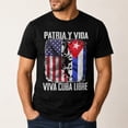 thumbnail image 2 of Patria y Vida Cuba Libre Graphic T-Shirt, Unisex Classic Fit Cotton Tee, 2 of 9