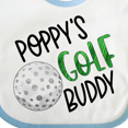 thumbnail image 4 of Inktastic Poppy's Golf Buddy with Golf Ball Boys or Girls Baby Bib, 4 of 4